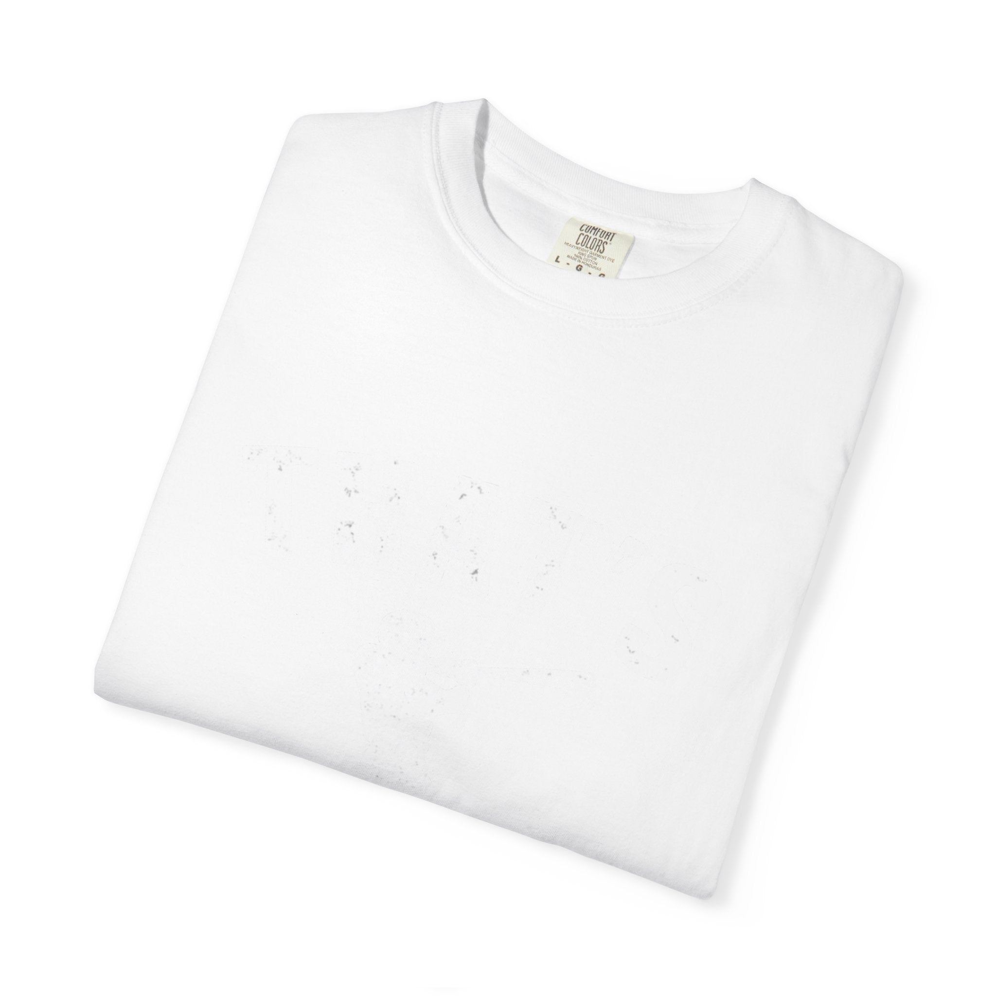Classic White Garment-Dyed T‑Shirt