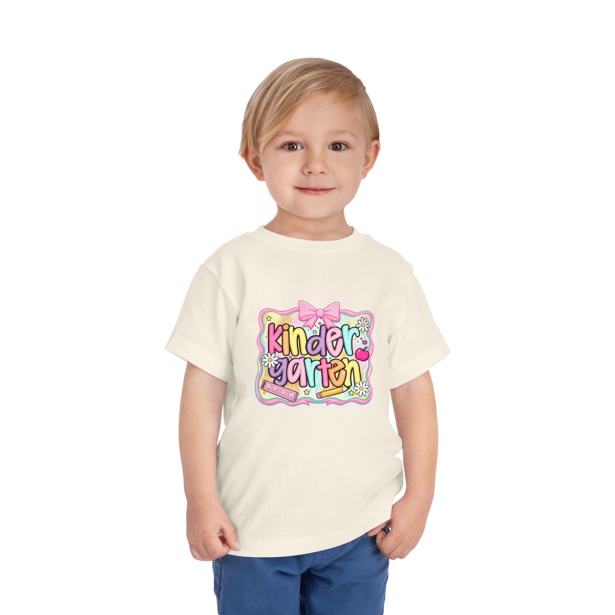 Kindergarten Cute Graphic Toddler Tee — Back to School Shirt