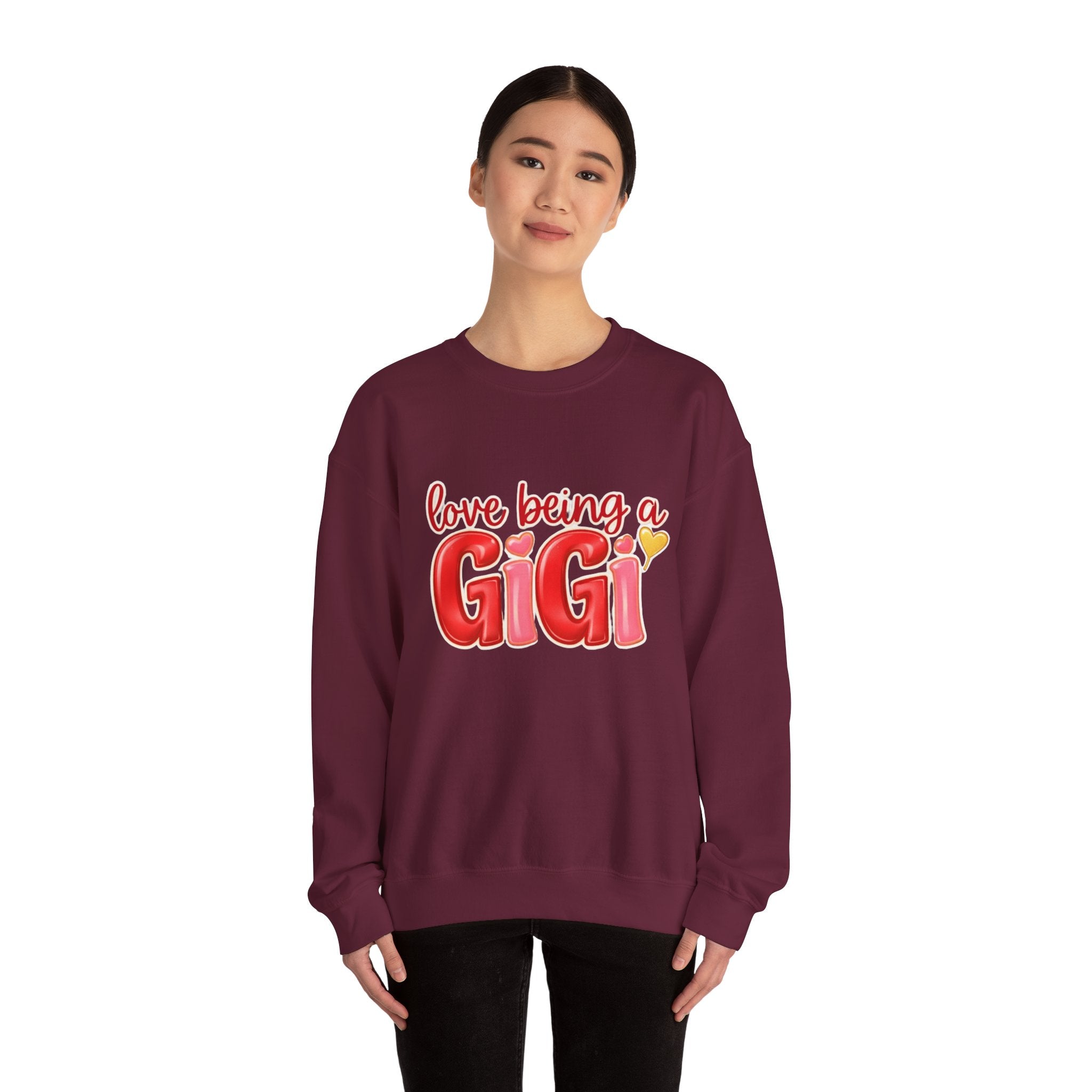 Love Being a GiGi Sweatshirt — Grandma Gift Crewneck