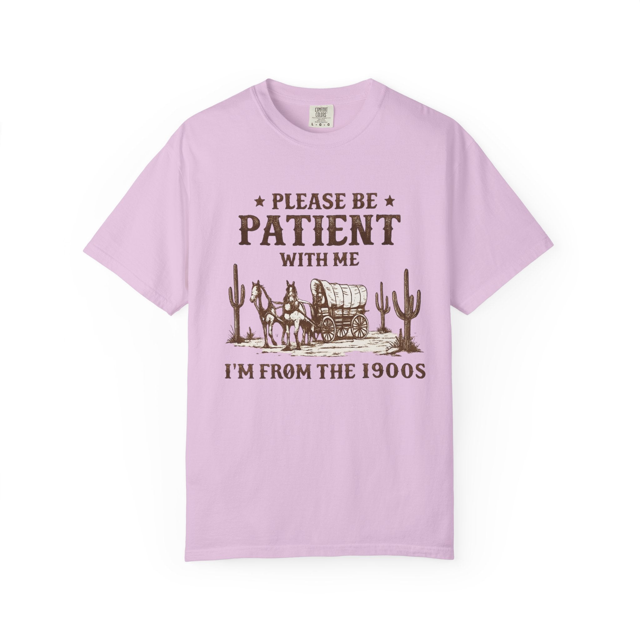Vintage Western T-Shirt — “Please Be Patient With Me, I’m From The 1900s”