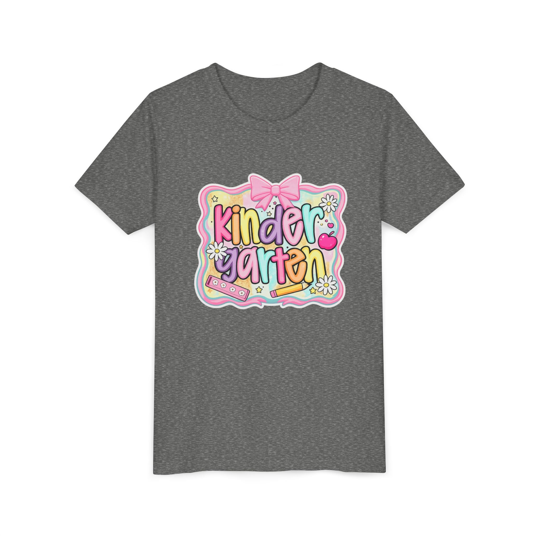 Kindergarten Kids Tee — Cute Back-to-School Youth Shirt