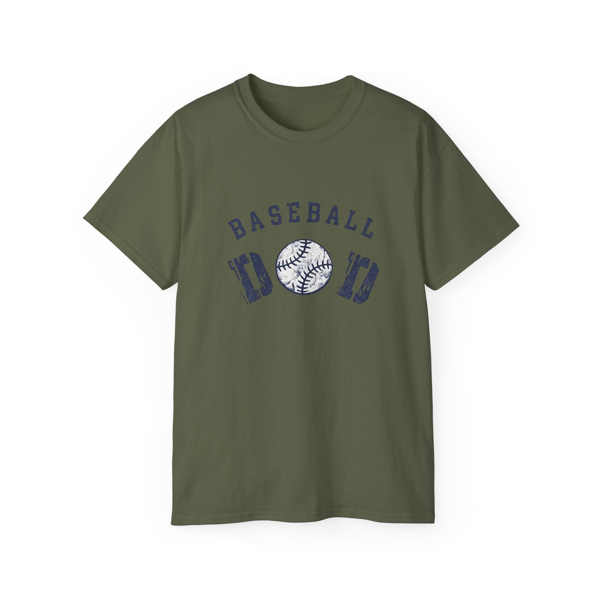 Baseball Dad T-Shirt — Vintage Baseball Graphic Tee for Fathers