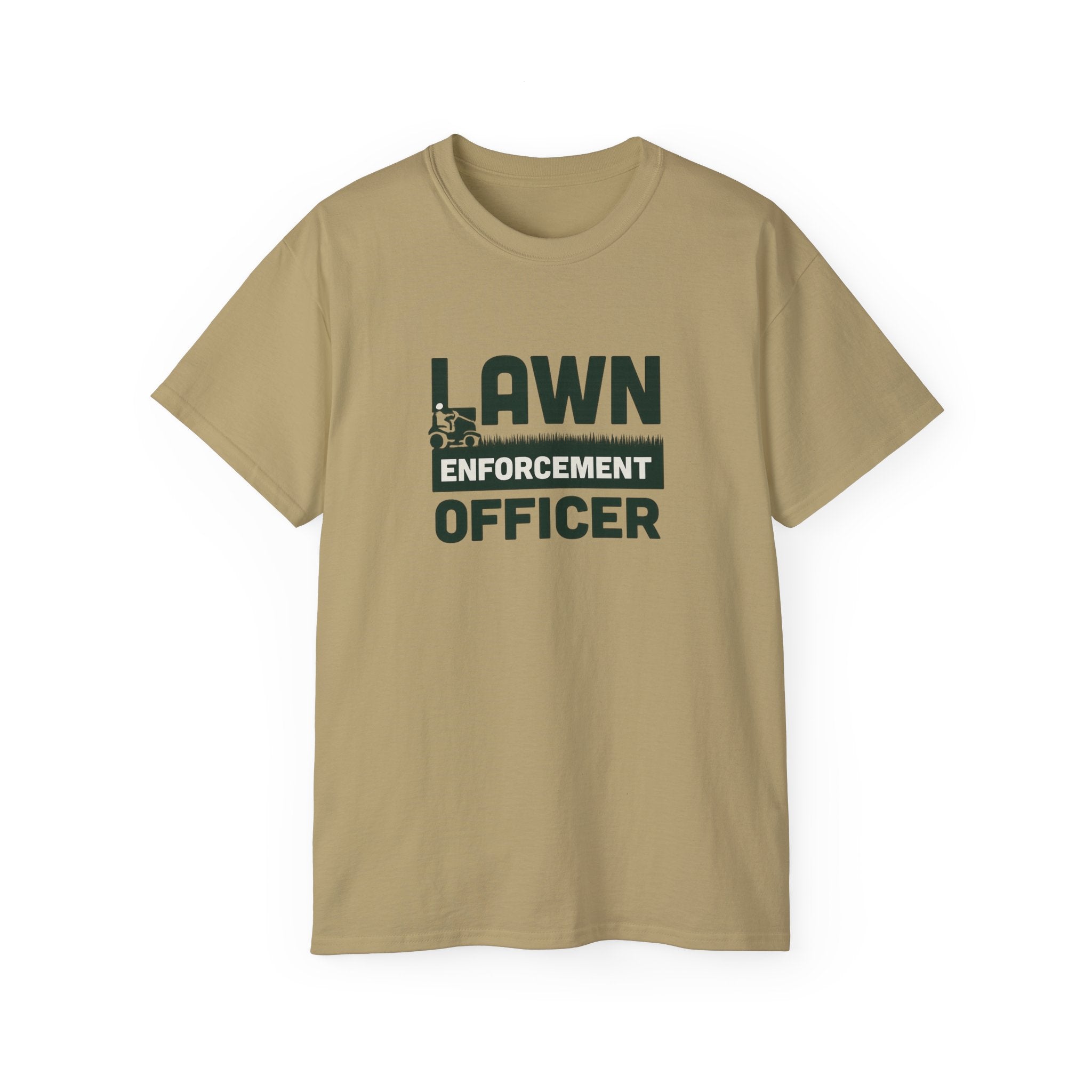Lawn Enforcement Officer T‑Shirt — Funny Gardener Lawn Care Tee
