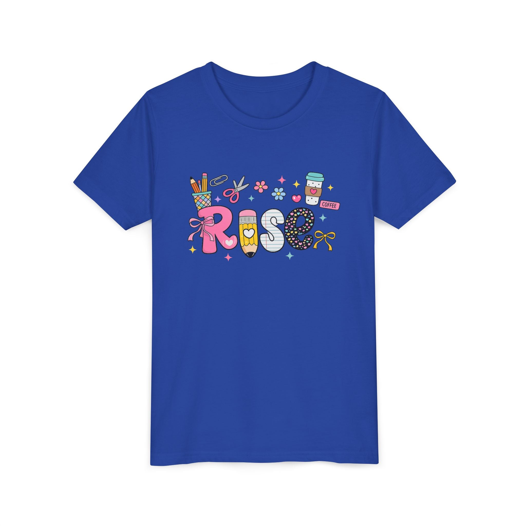 Youth Tee — Cute Personalized "Rose" Name Graphic Shirt for Kids