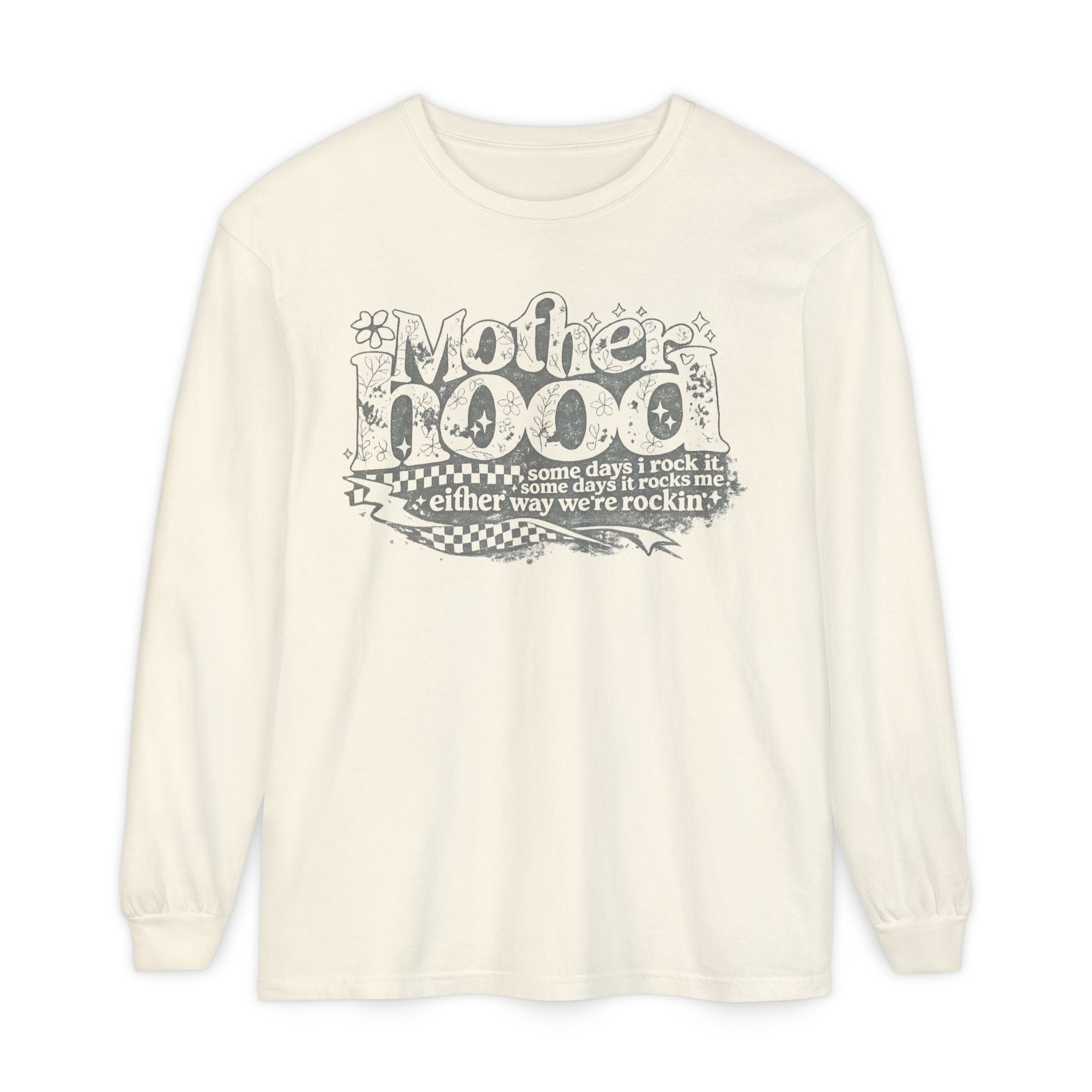 Motherhood Rocks Long Sleeve T-Shirt