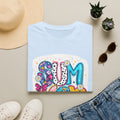 Summer Vibes T-Shirt — Colorful Floral Retro Graphic