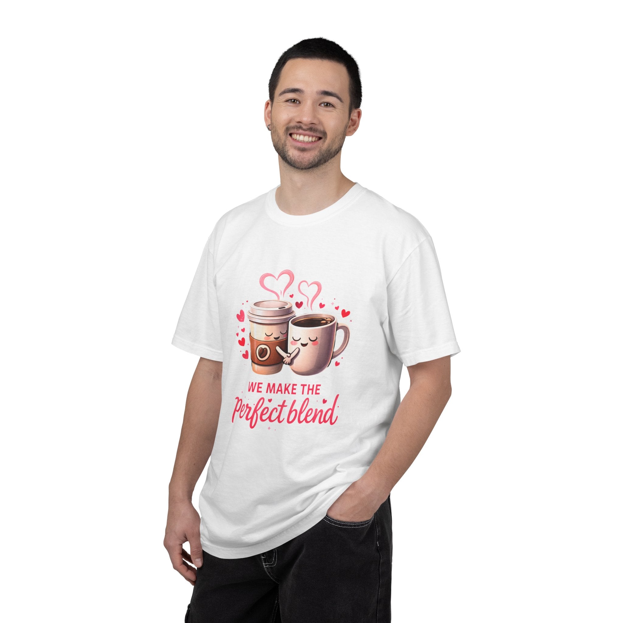 Perfect Blend Coffee Tee — 'We Make the Perfect Blend' Cute Couples T-Shirt