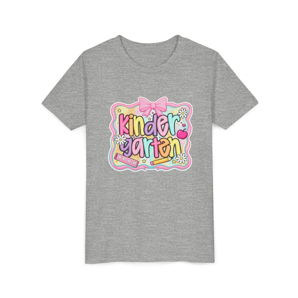 Kindergarten Kids Tee — Cute Back-to-School Youth Shirt