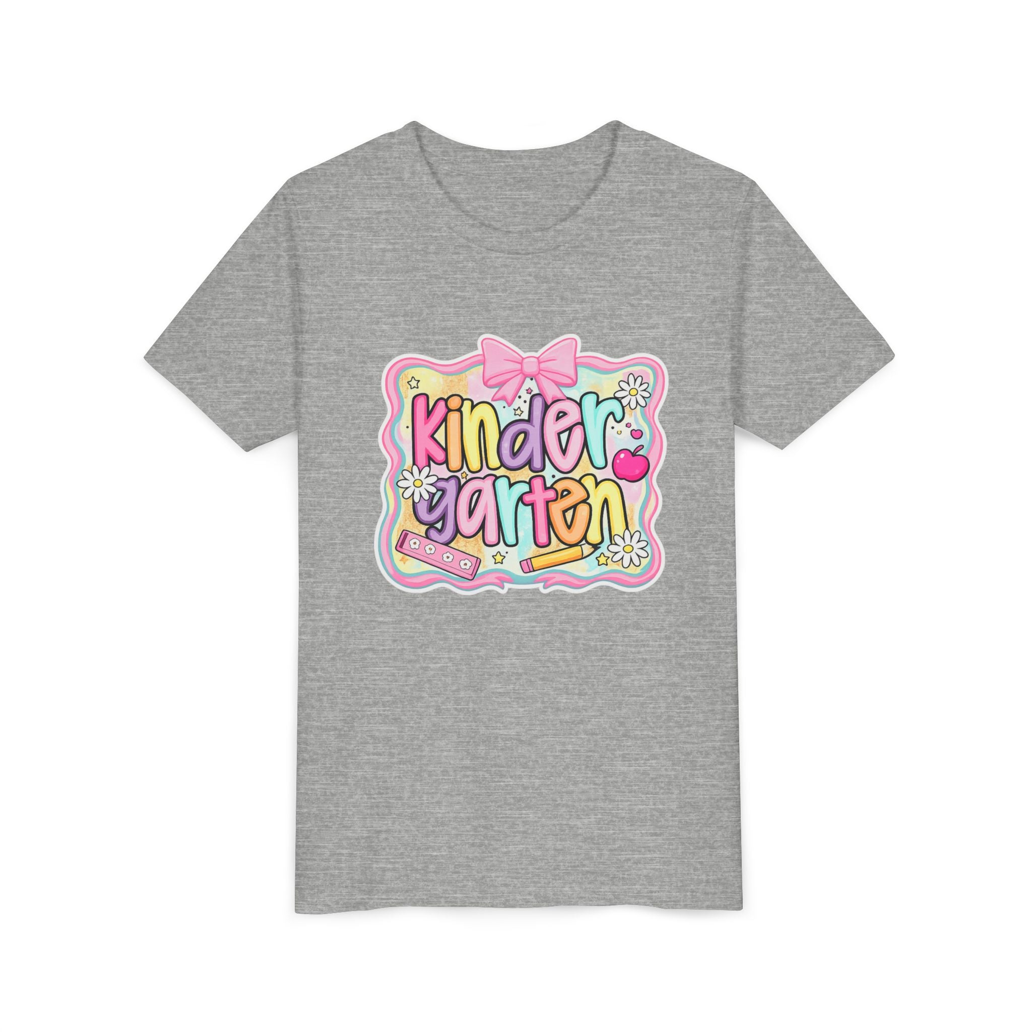 Kindergarten Kids Tee — Cute Back-to-School Youth Shirt