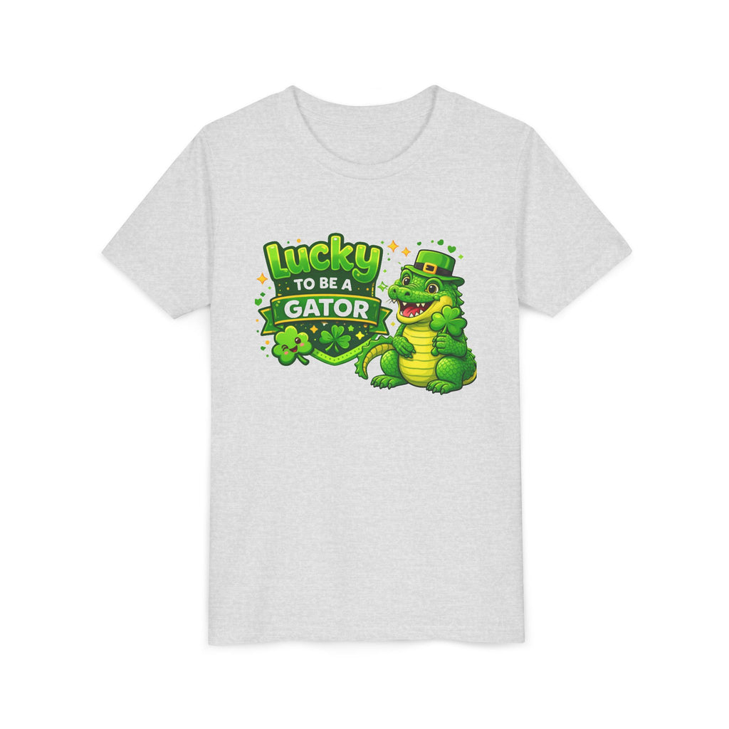 Kids "Lucky to Be a Gator" St. Patrick's Day Tee