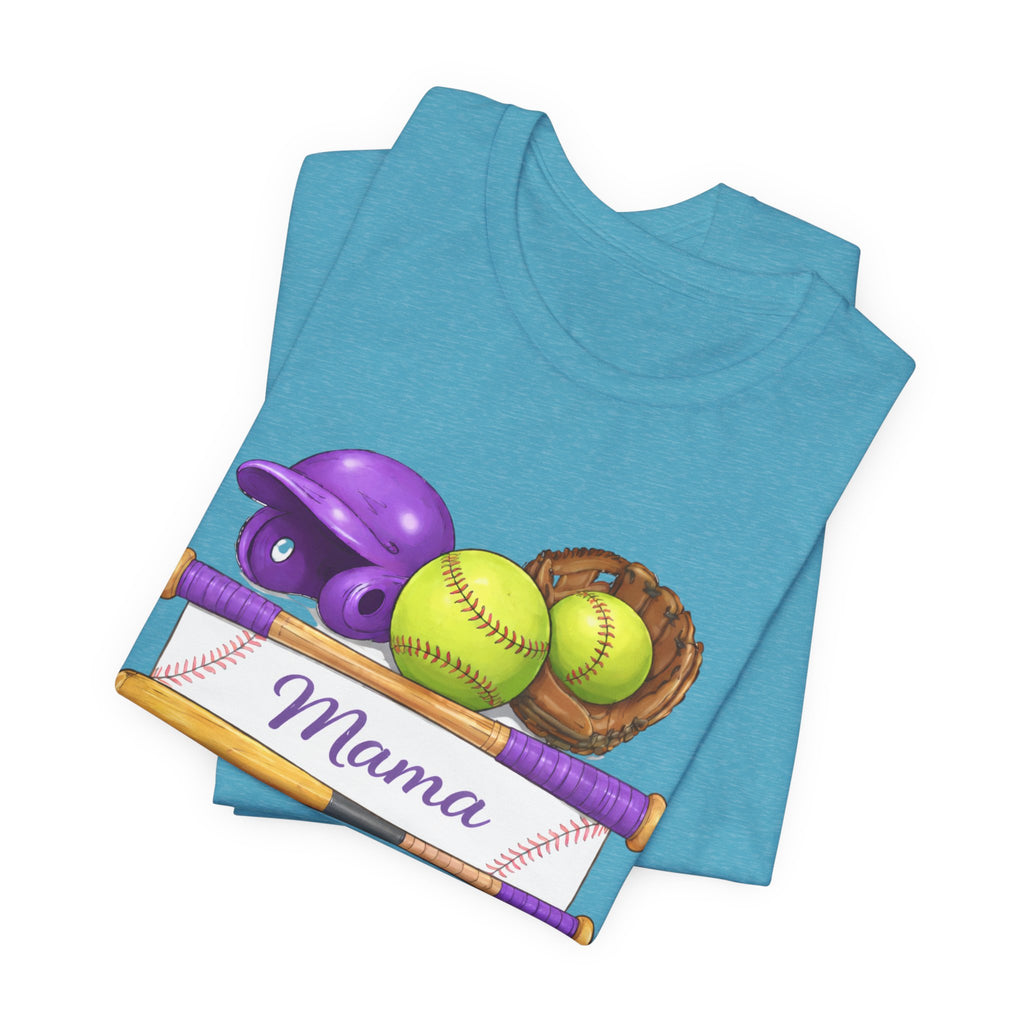 Mama Softball Mom T-Shirt