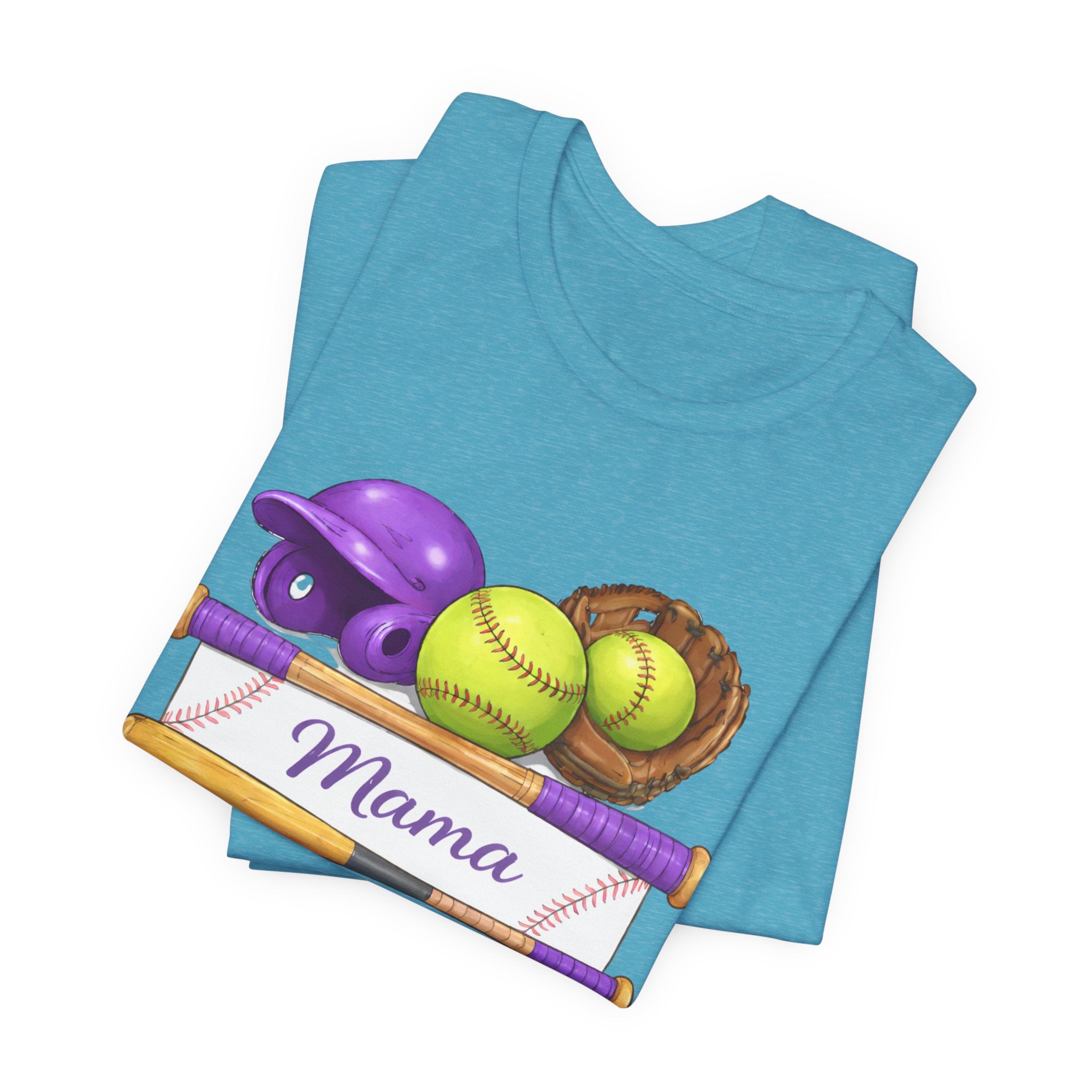 Mama Softball Mom T-Shirt