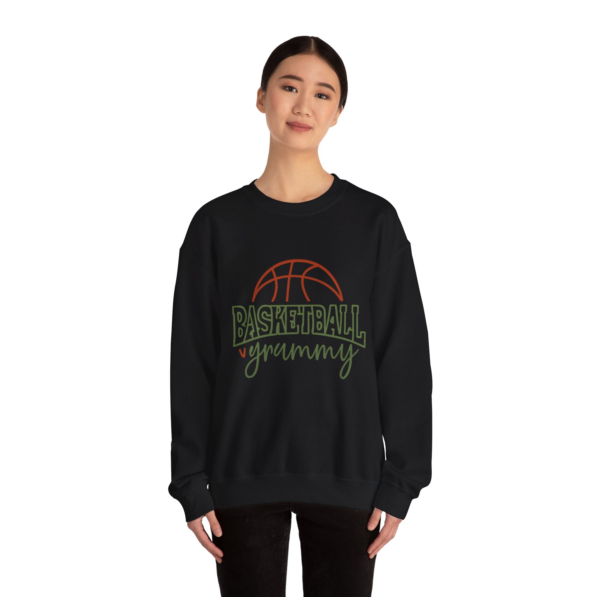 Basketball Grammy Sweatshirt — Cozy Basketball Mom/Grandma Crewneck