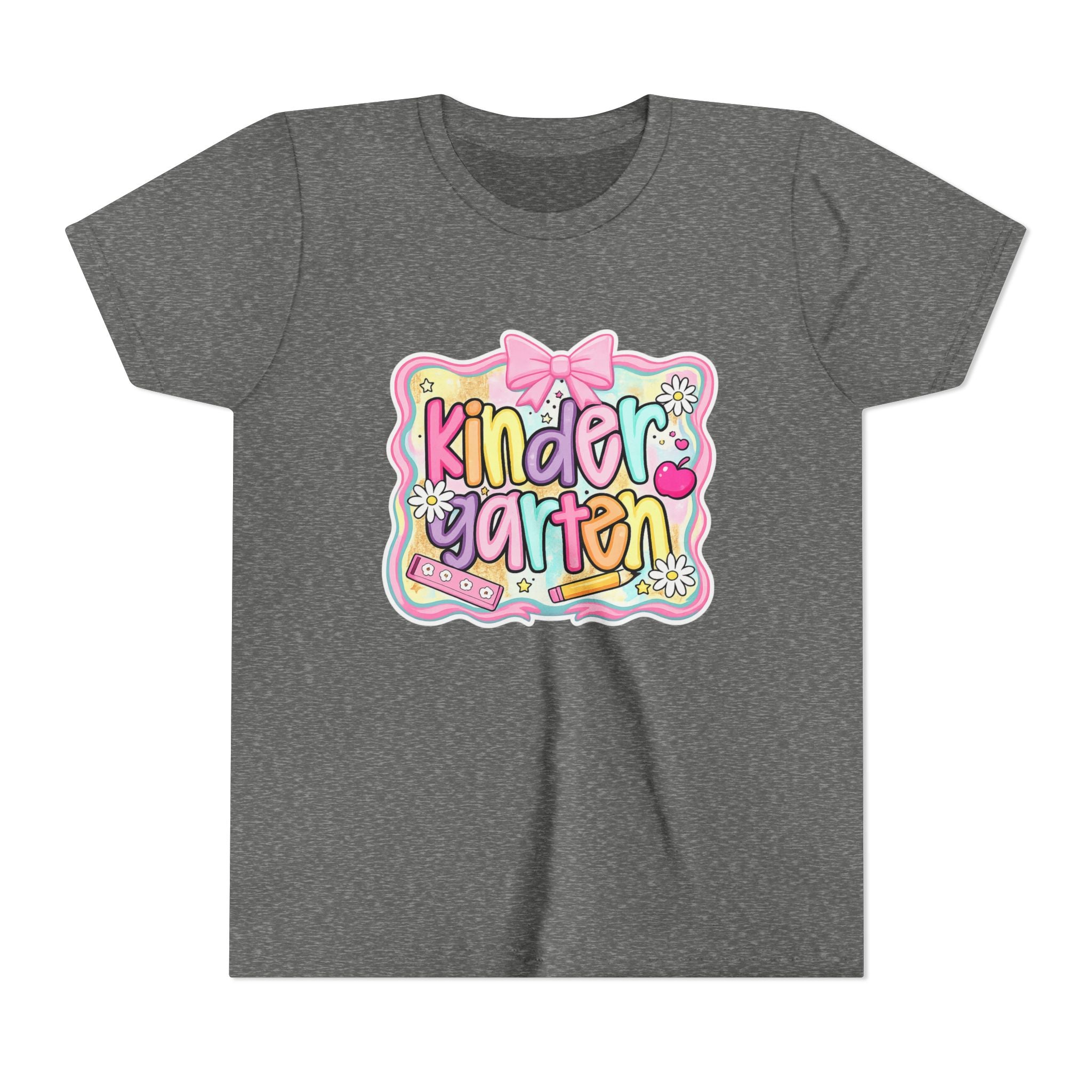 Kindergarten Kids Tee — Cute Back-to-School Youth Shirt