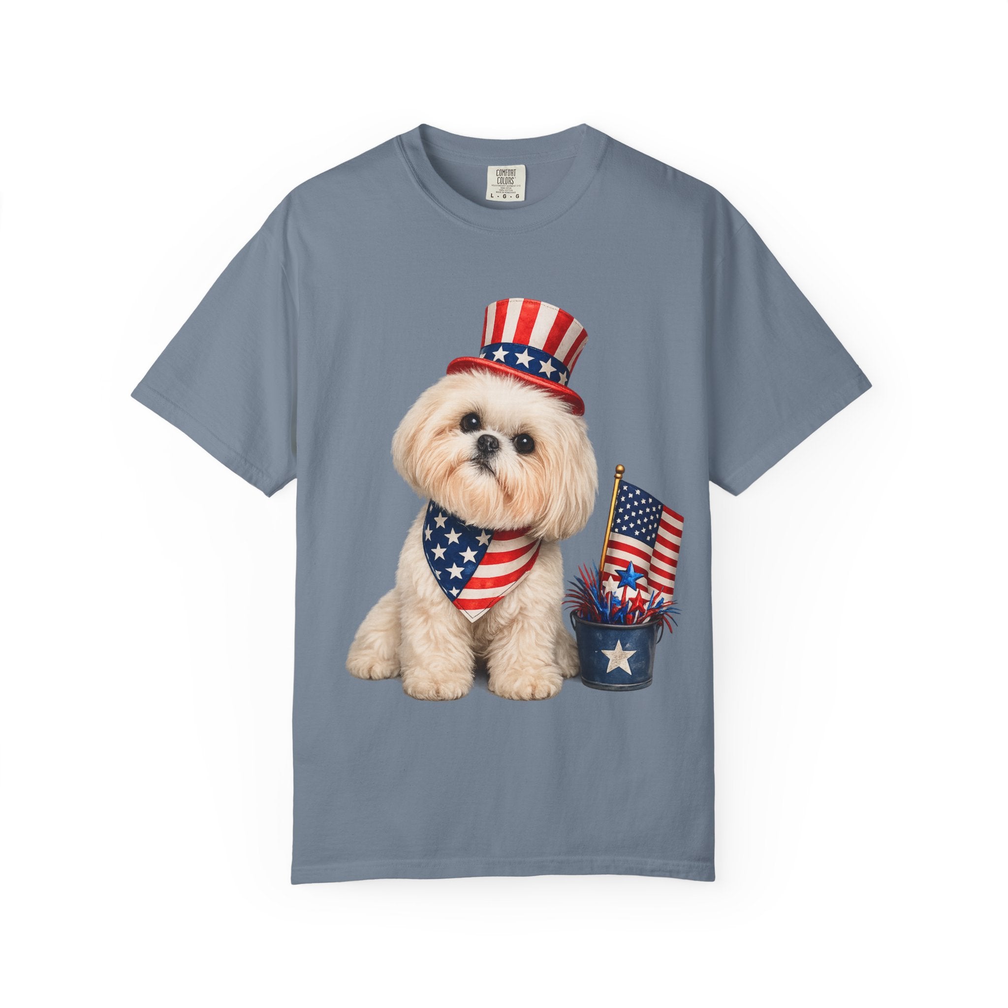 Patriotic Shih Tzu T-Shirt