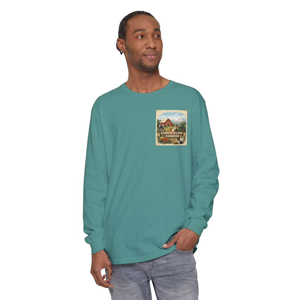 Farmers Helping Farmers Long Sleeve Tee
