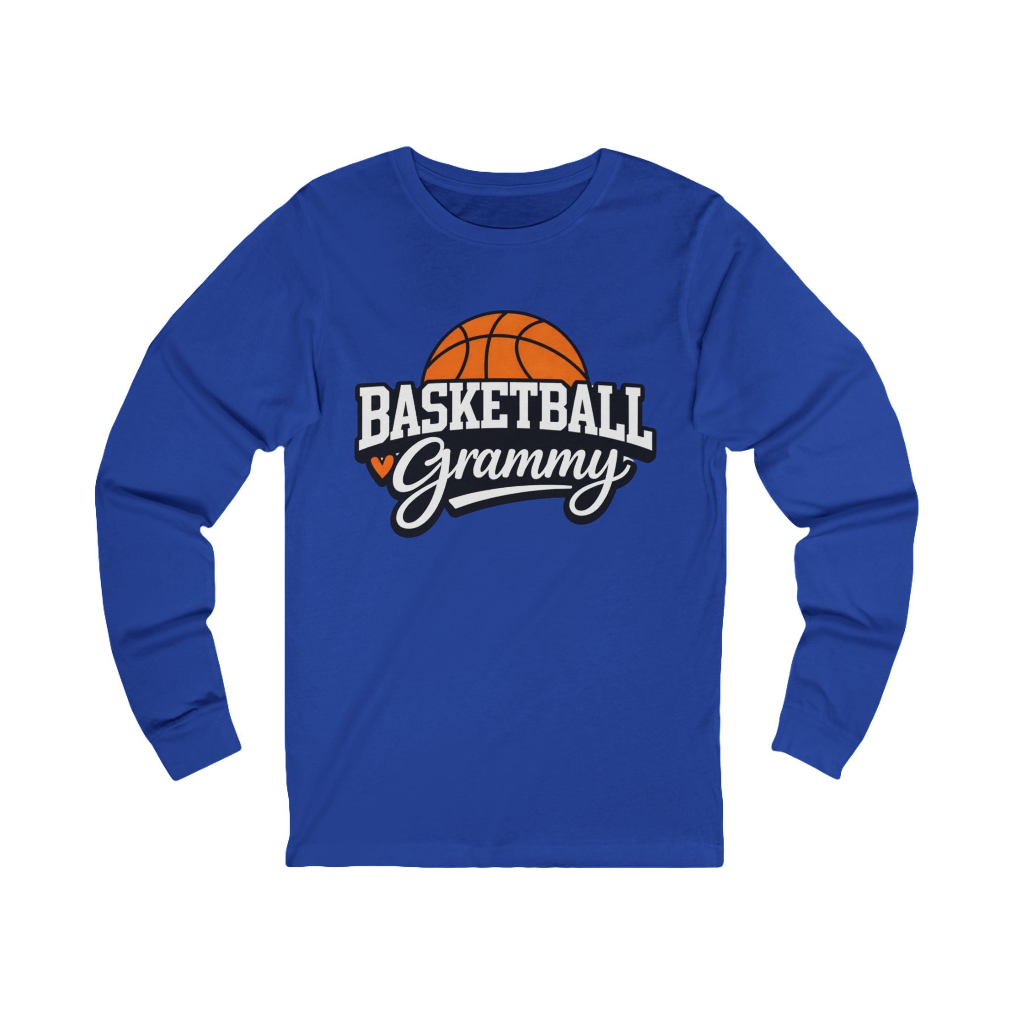 Basketball Grammy Long Sleeve Tee — Gift for Grandmothers & Sports Fans