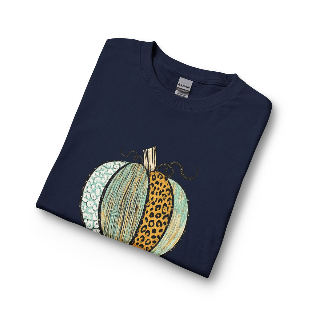 Long Sleeve Tee - 'Happy Fall Y'all' Decorative Pumpkin Graphic