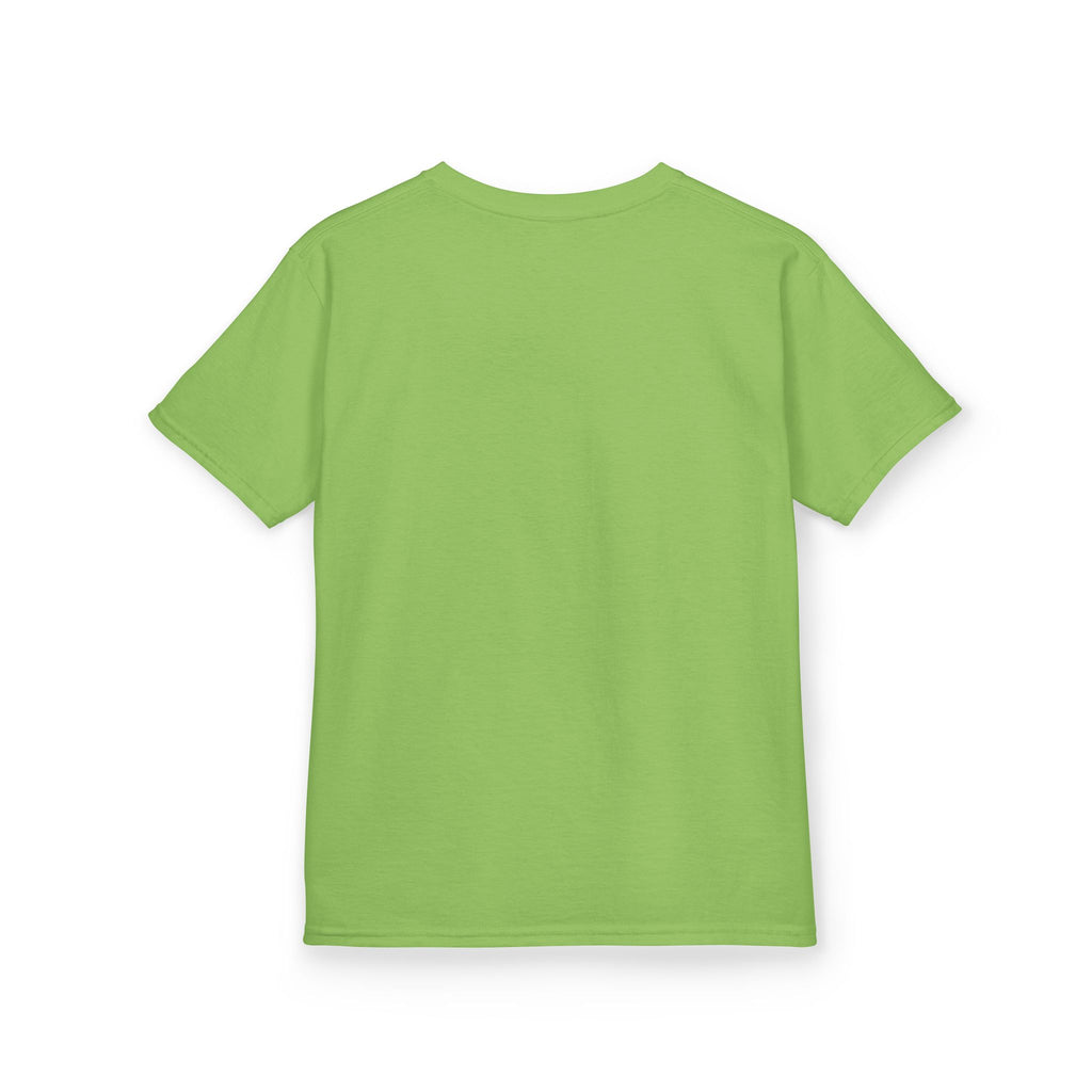 Kids Softball Tee — Leopard Bow Softball Graphic