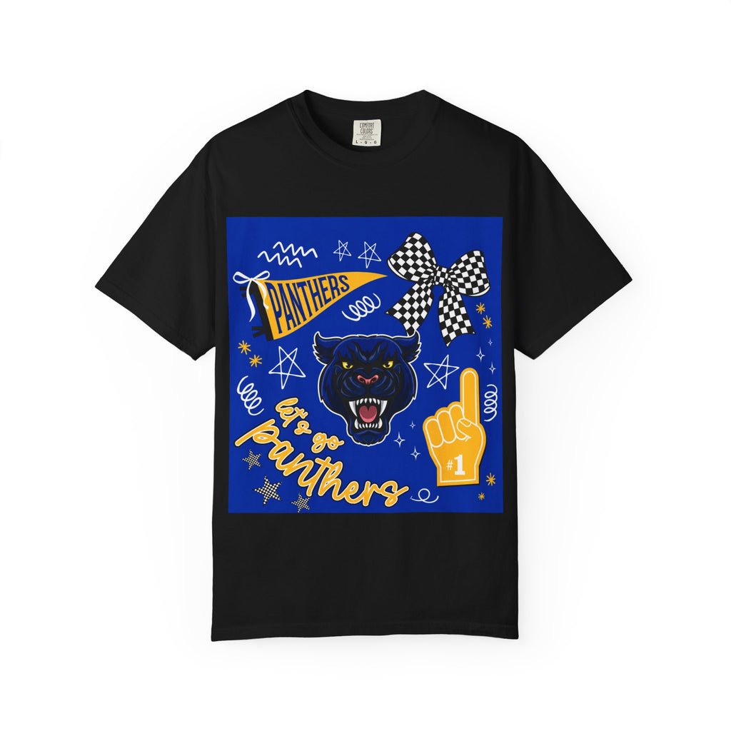 Panthers Cheer Graphic T-Shirt — School Spirit Fan Tee