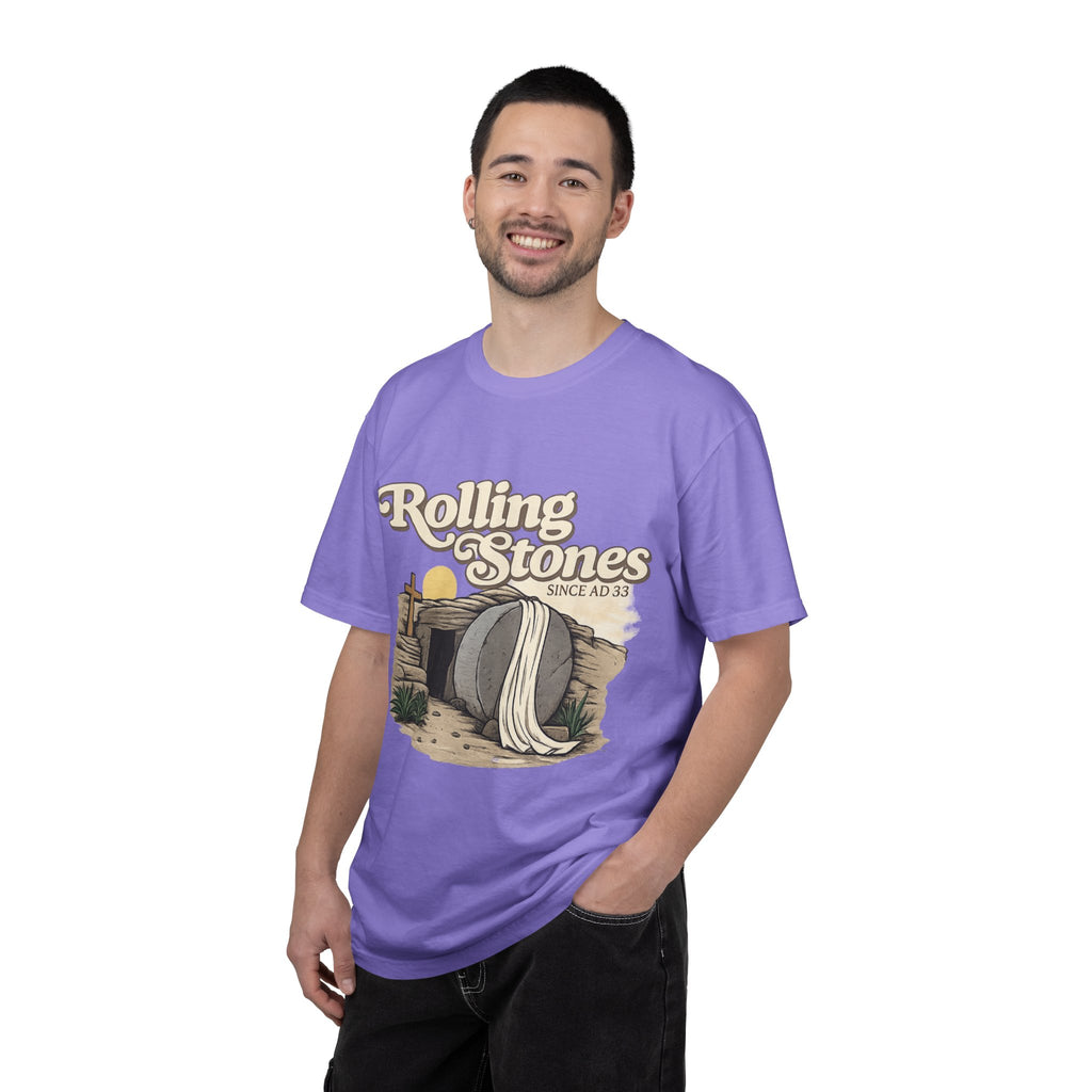 T-Shirt — Vintage 'Rolling Stones' Tomb Design