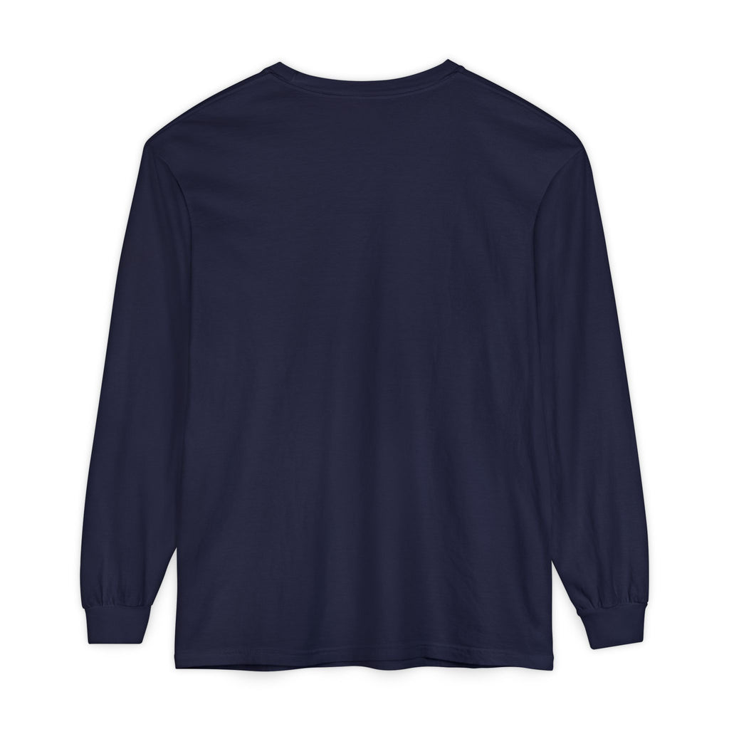 Bluebirds Crew Long Sleeve T‑Shirt — Retro Layered School Spirit Design