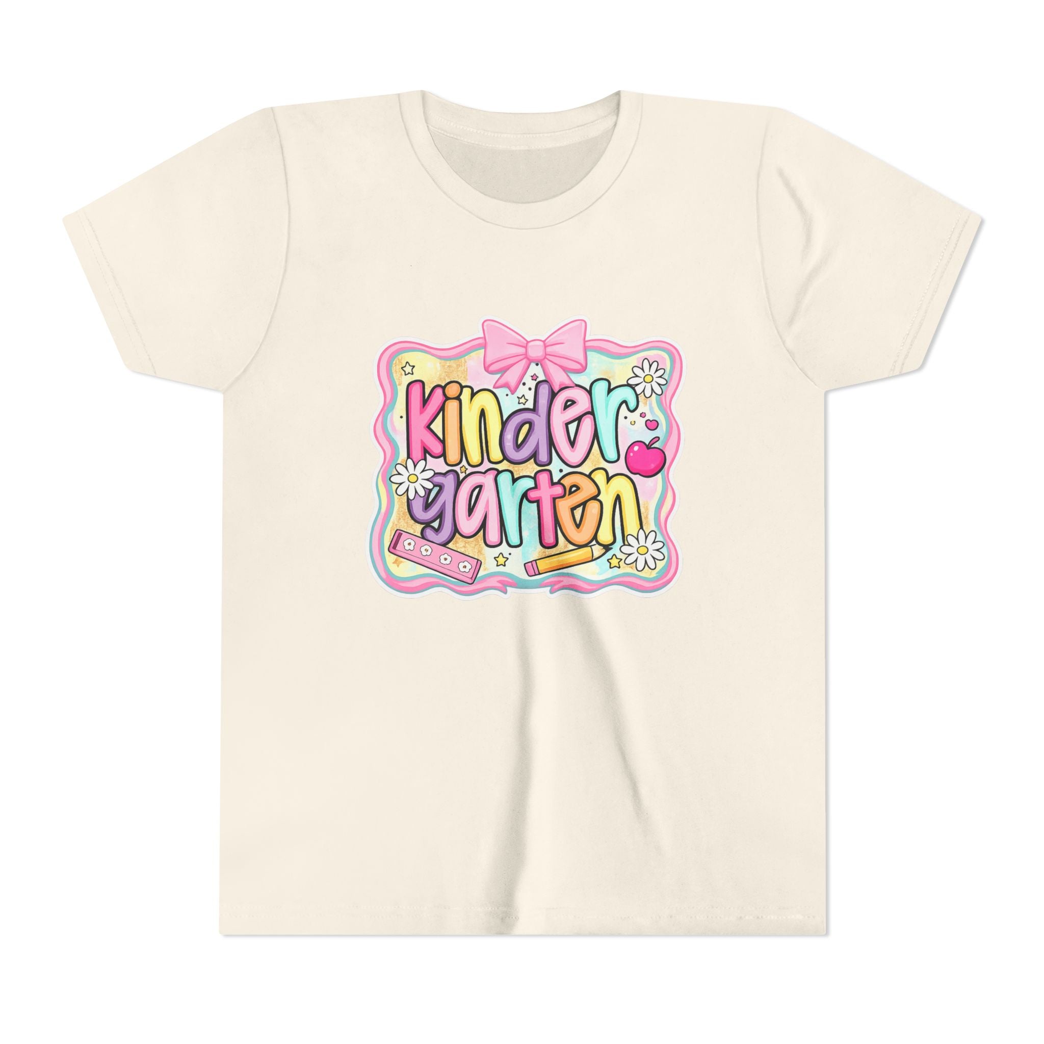 Kindergarten Kids Tee — Cute Back-to-School Youth Shirt
