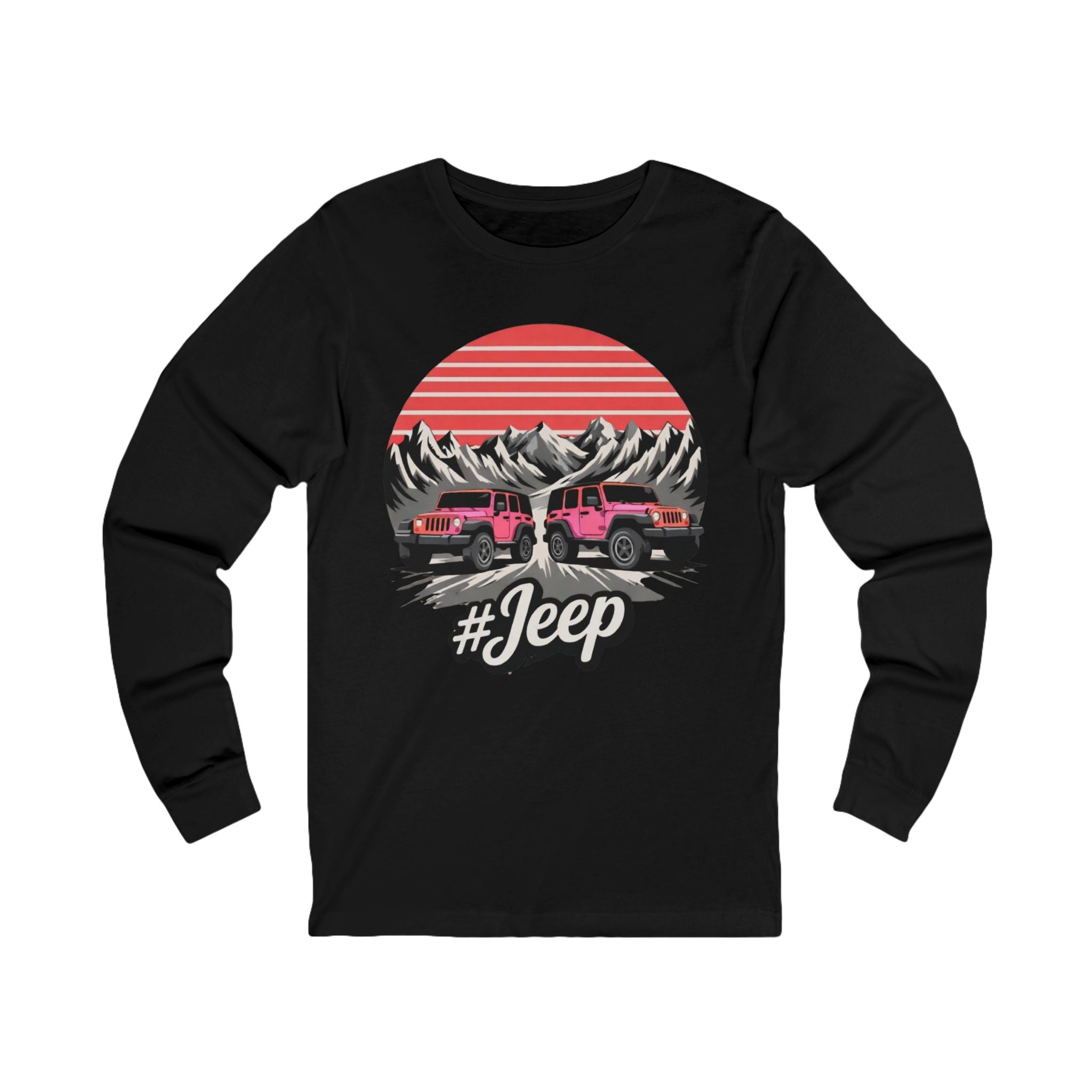 Jeep Off-Road Sunset Long Sleeve Tee